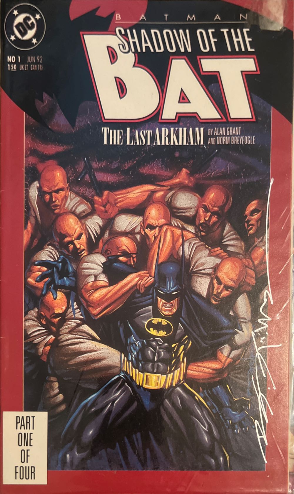 Batman: Shadow of the Bat - DC Comics (1 - 06/1992) comic book collectible [Barcode 070989324176] - Main Image 3