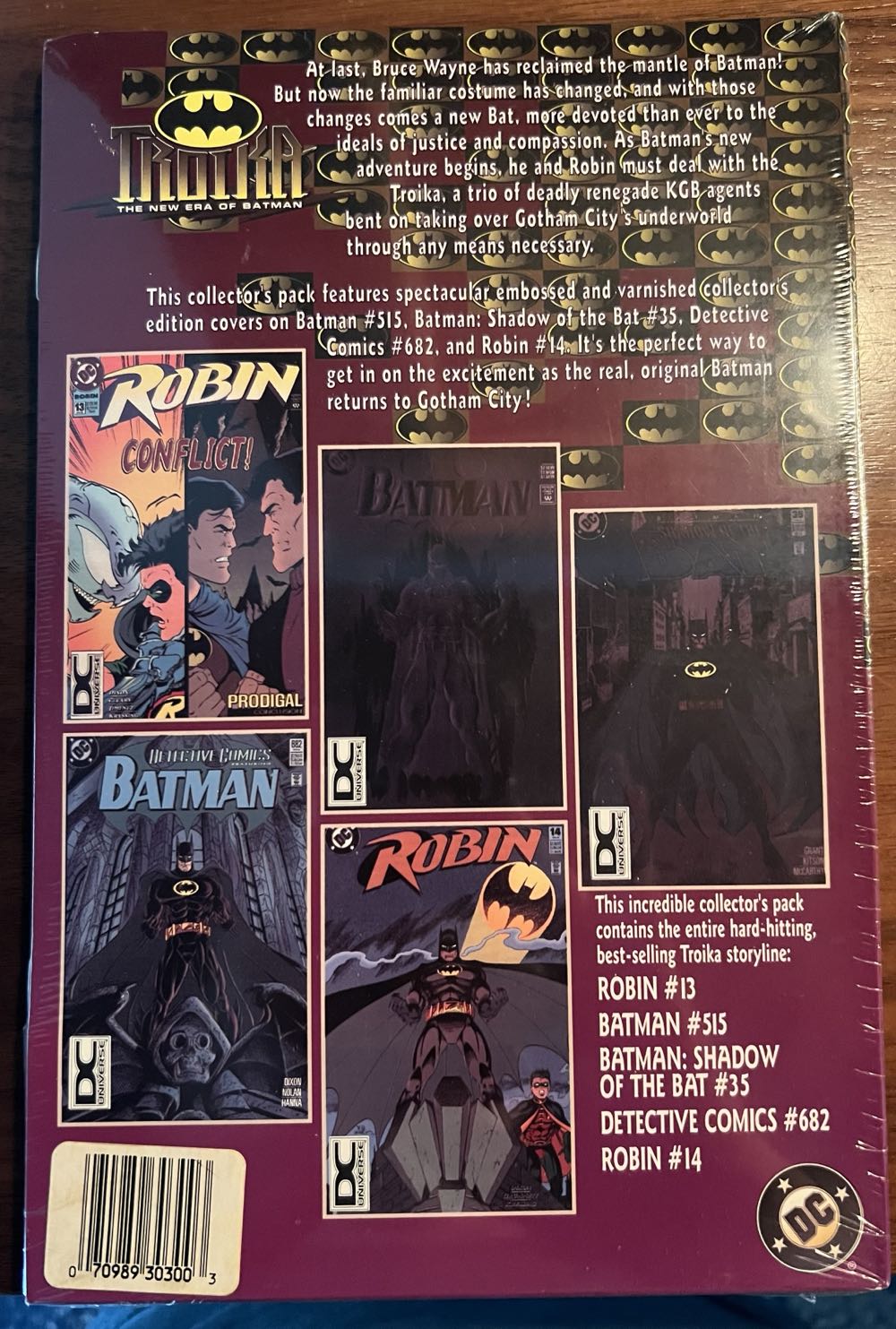 Batman: Shadow of the Bat #35 - DC Comics (35 - Feb 1995) comic book collectible [Barcode 761941200095] - Main Image 3