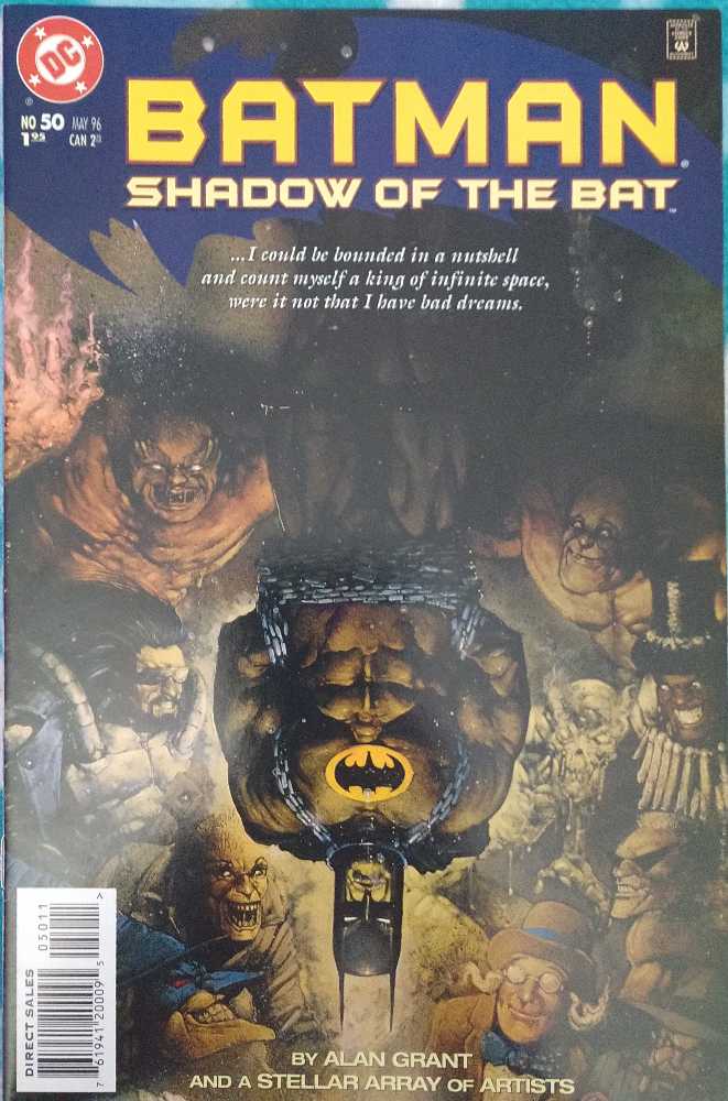 Batman: Shadow of the Bat - DC Comics (50 - May 1996) comic book collectible [Barcode 761941200095] - Main Image 2