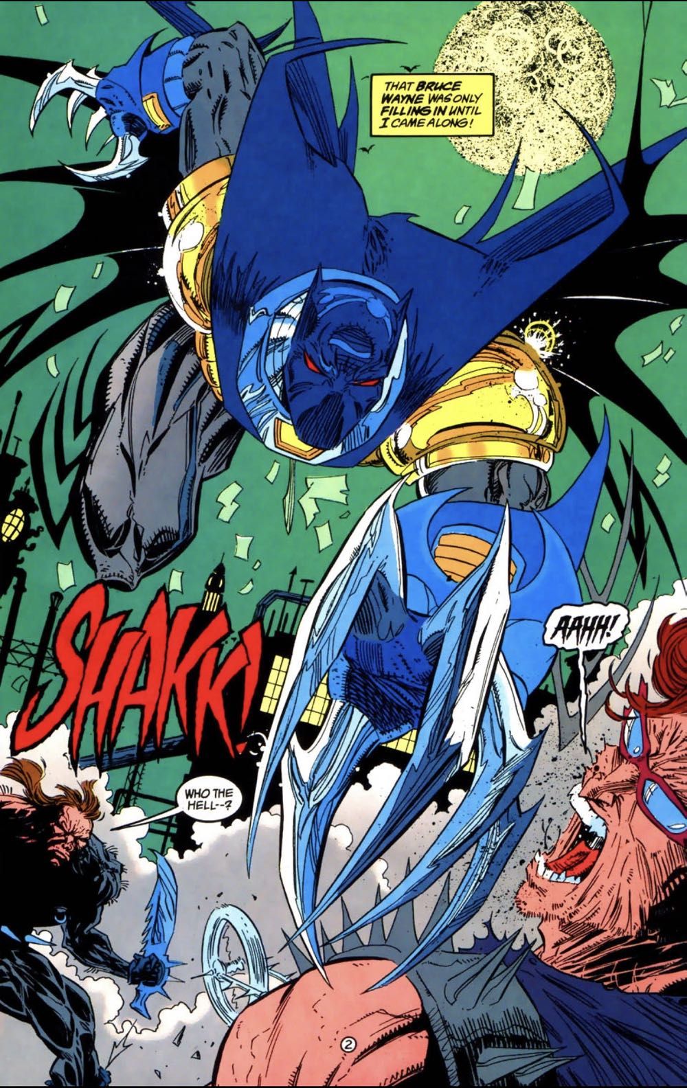 Batman: Shadow of the Bat #19 - DC Comics (19 - 10/1993) comic book collectible - Main Image 2