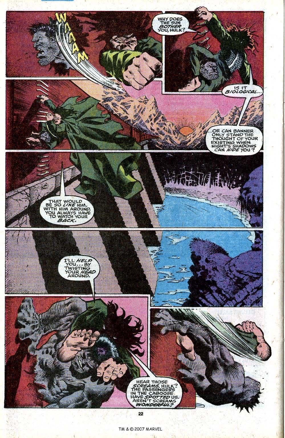 The Incredible Hulk - Marvel Comic Group (368 - 04/1990) comic book collectible [Barcode 9780785107903] - Main Image 4