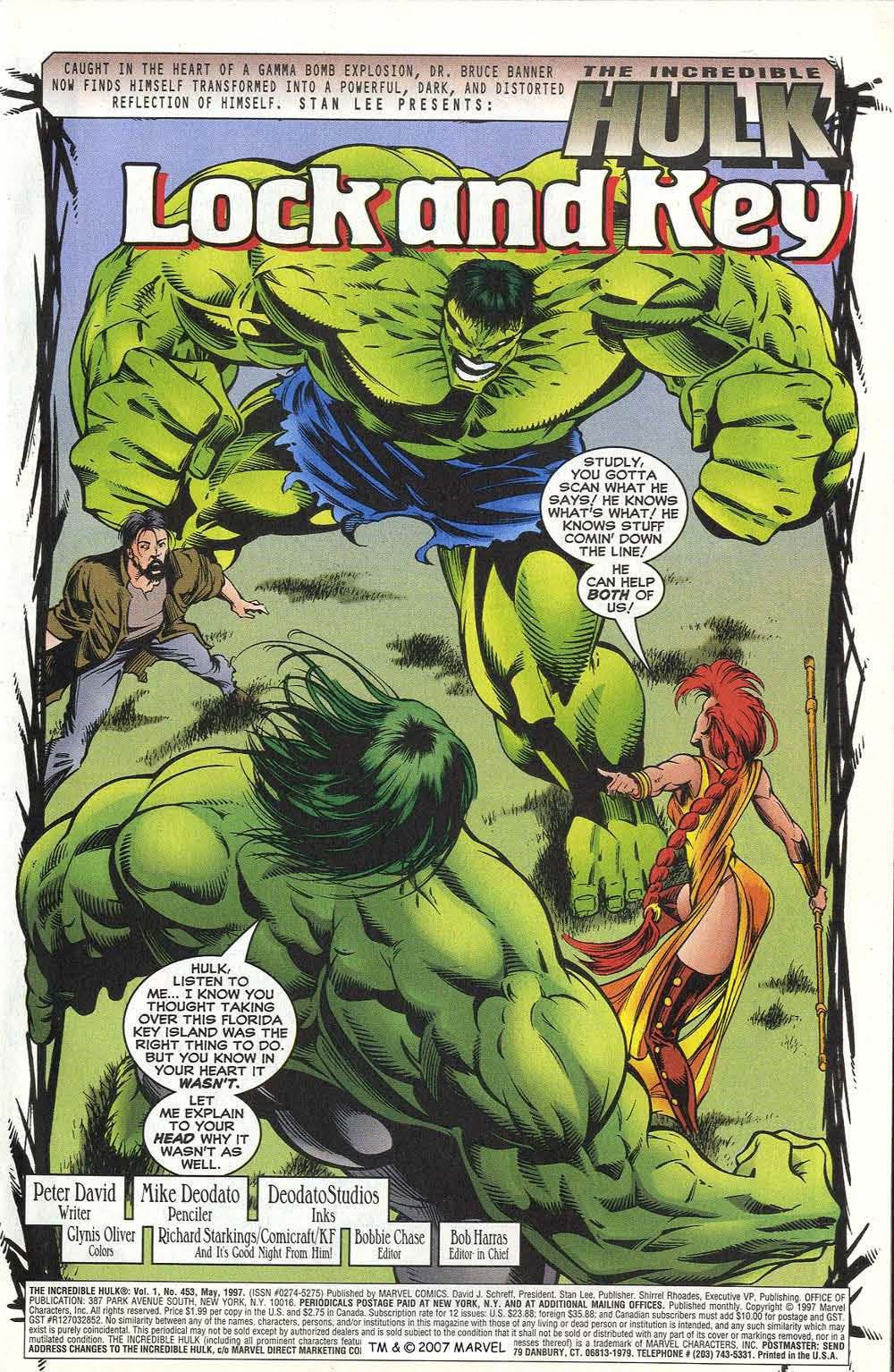 The Incredible Hulk #453 - Marvel Comic Group (453 - May 1997) comic book collectible [Barcode 9780785107903] - Main Image 3