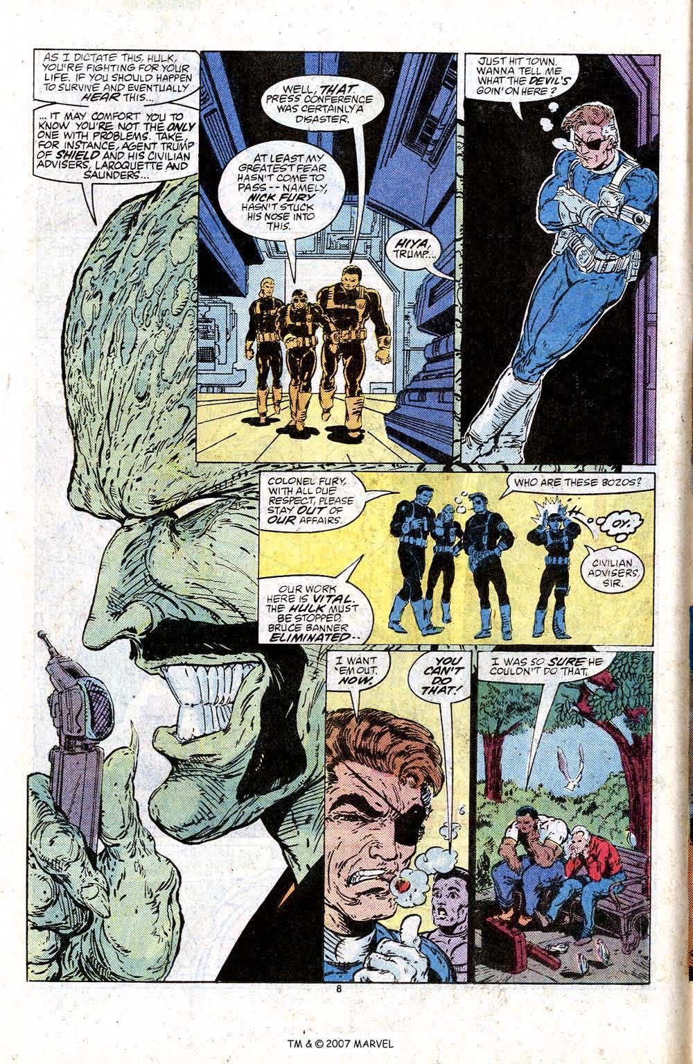 Hulk Incredible - Marvel Comics (342 - 04/1988) comic book collectible [Barcode 9780785107903] - Main Image 3