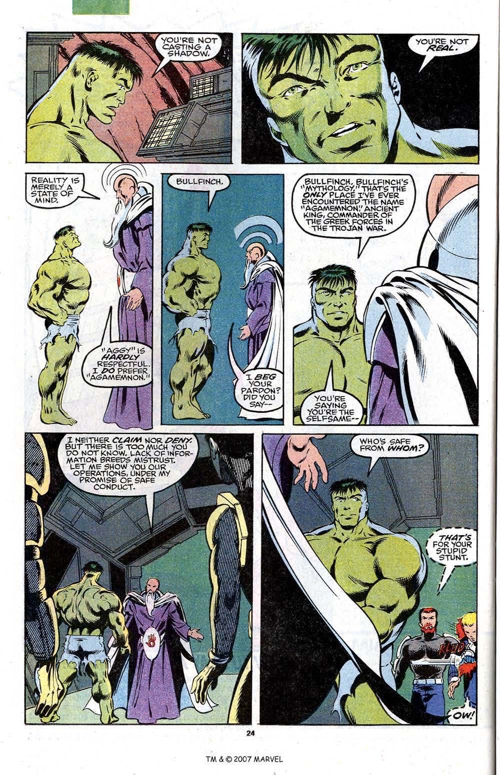 Incredible Hulk, The - Marvel Comics (381 - May 1991) comic book collectible [Barcode 9780785107903] - Main Image 3