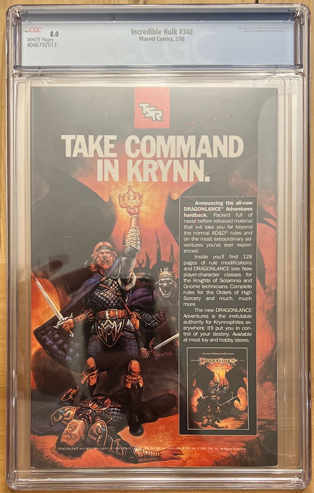 The Incredible Hulk - Marvel (340 - Feb 1988) comic book collectible [Barcode 9780785107903] - Main Image 2