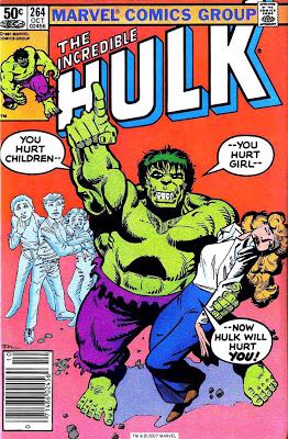 Incredible Hulk - Marvel Comics (264 - Oct 1981) comic book collectible [Barcode 9780785107903] - Main Image 2