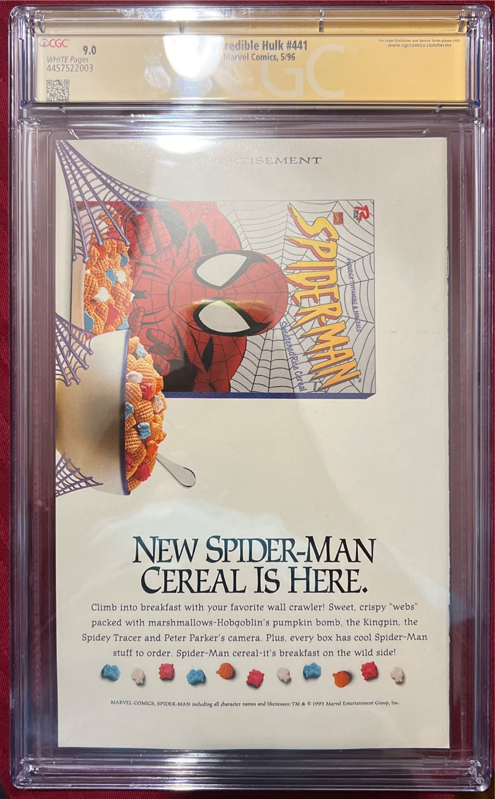 The Incredible Hulk - Marvel (441 - May 1996) comic book collectible [Barcode 9780785107903] - Main Image 4