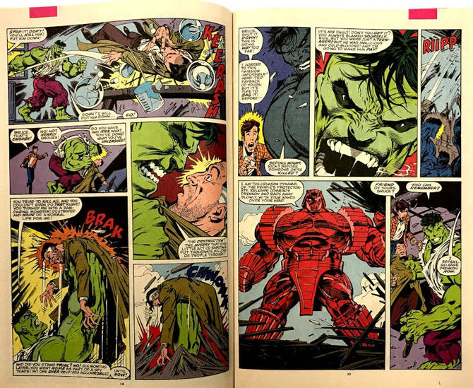 Hulk Incredible - Marvel Comics (393 - May 1991) comic book collectible [Barcode 9780785107903] - Main Image 3