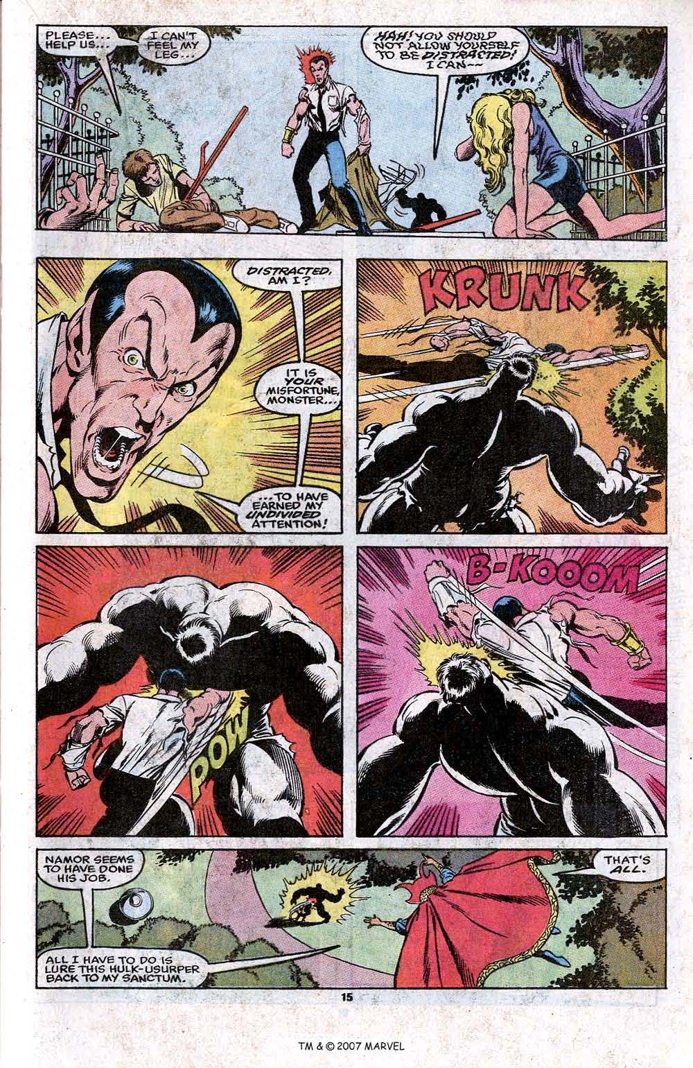 Incredible Hulk, The - Marvel Comics (371 - Jul 1990) comic book collectible [Barcode 9780785107903] - Main Image 3