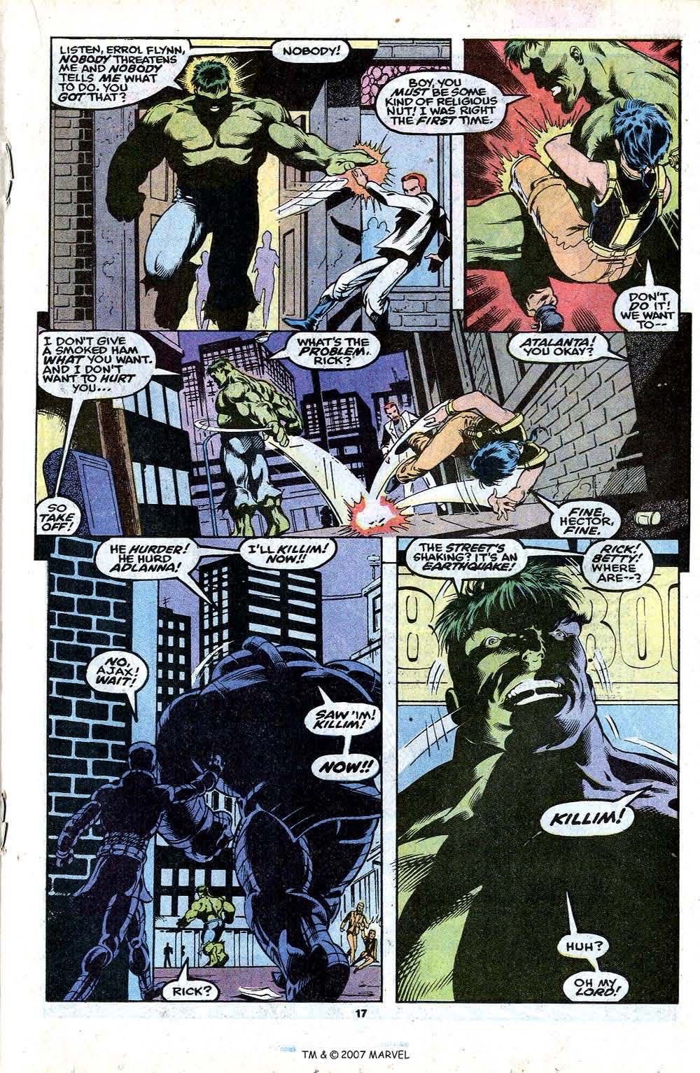 Incredible Hulk, The - Marvel Comics (379 - Mar 1991) comic book collectible [Barcode 9780785107903] - Main Image 3