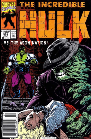 Hulk Incredible V1 #383 - Marvel Comics (383 - Jul 1991) comic book collectible [Barcode 9780785107903] - Main Image 1