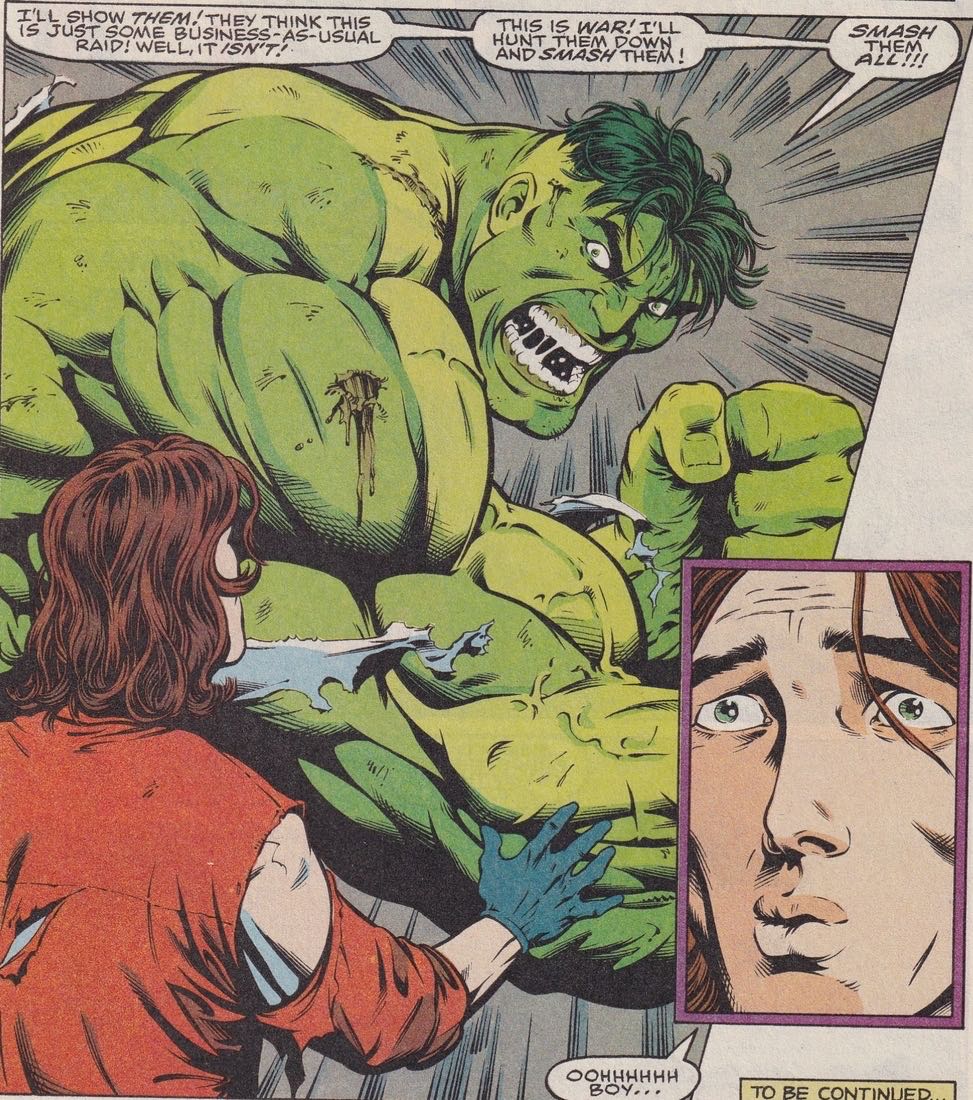 The Incredible Hulk - Marvel Comics (426 - Feb 1995) comic book collectible [Barcode 9780785107903] - Main Image 3