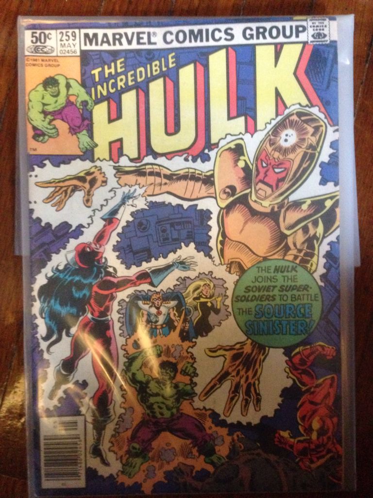 The Incredible Hulk (Vol. 1) - Marvel Comics Group (259 - May 1981) comic book collectible [Barcode 9780785107903] - Main Image 1