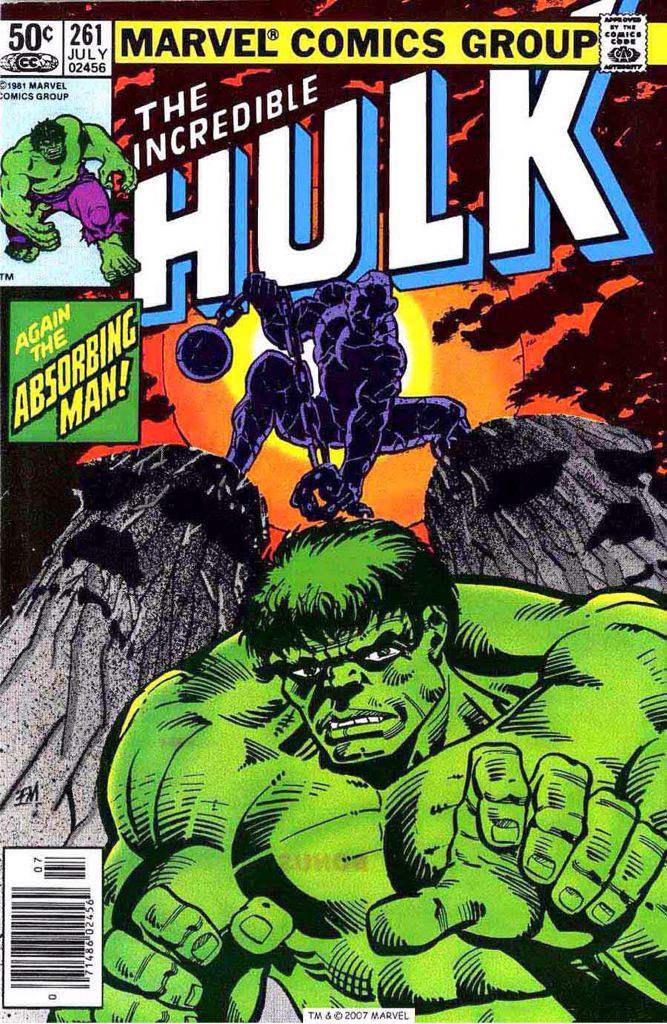 The Incredible Hulk (Vol. 1) - Marvel Comics Group (261 - Jul 1981) comic book collectible [Barcode 9780785107903] - Main Image 1