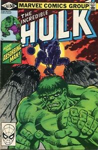 The Incredible Hulk (Vol. 1) - Marvel Comics Group (261 - Jul 1981) comic book collectible [Barcode 9780785107903] - Main Image 2