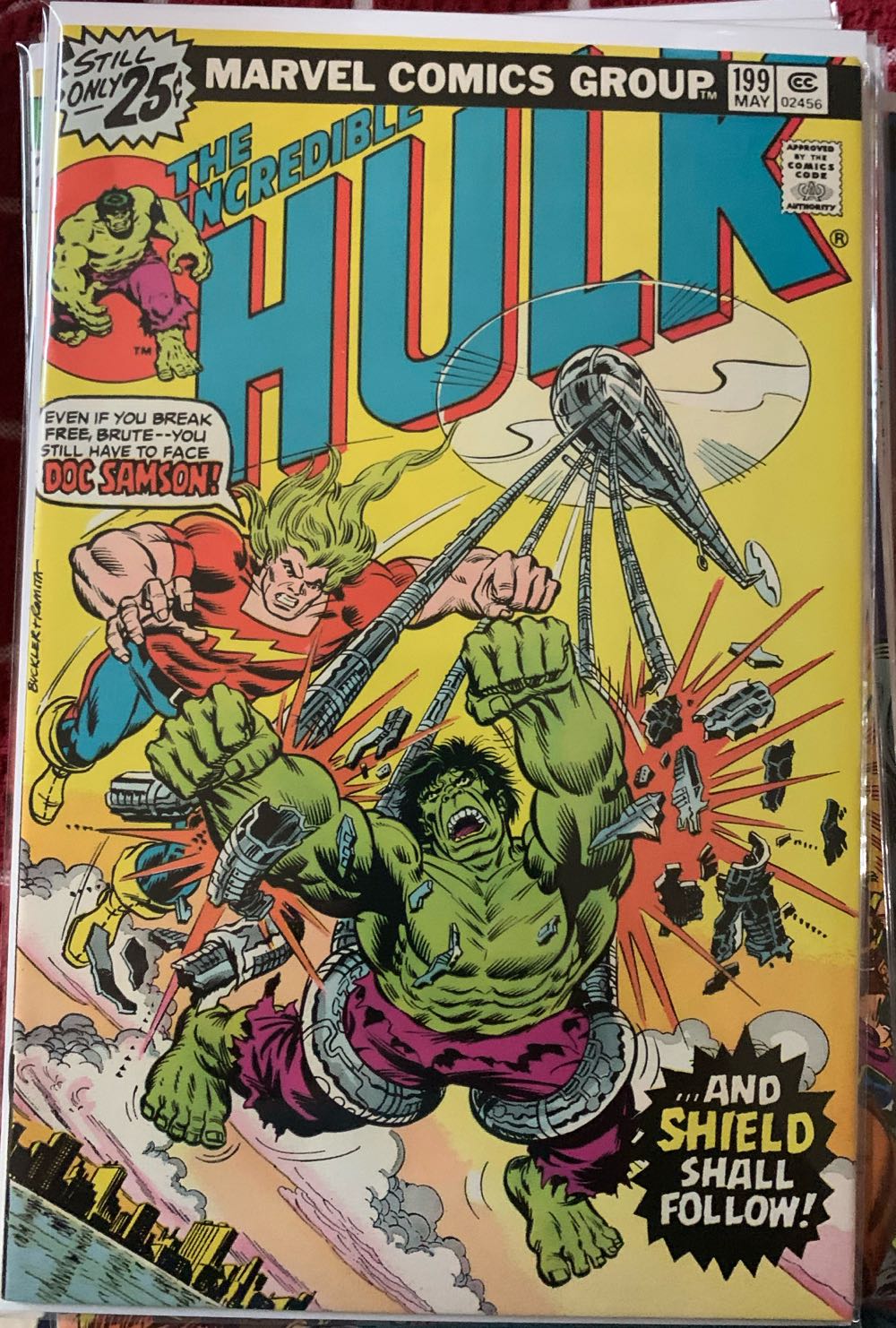 The Incredible Hulk (Vol. 1) - Marvel Comics Group (199 - May 1976) comic book collectible [Barcode 9780785107903] - Main Image 2