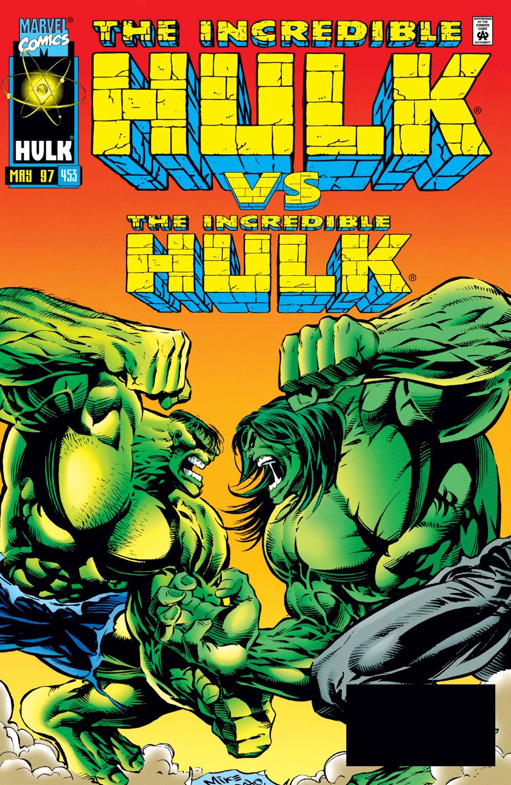 The Incredible Hulk - Marvel Comics (453) comic book collectible [Barcode 086200001122] - Main Image 2