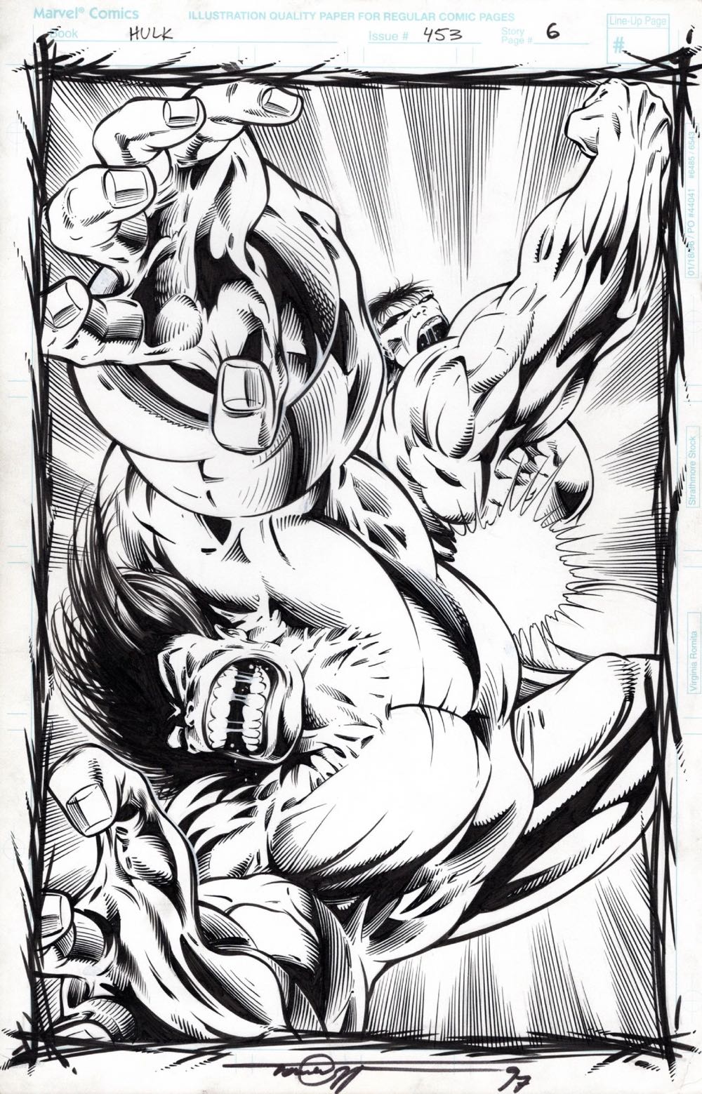 The Incredible Hulk - Marvel Comics (453) comic book collectible [Barcode 086200001122] - Main Image 4