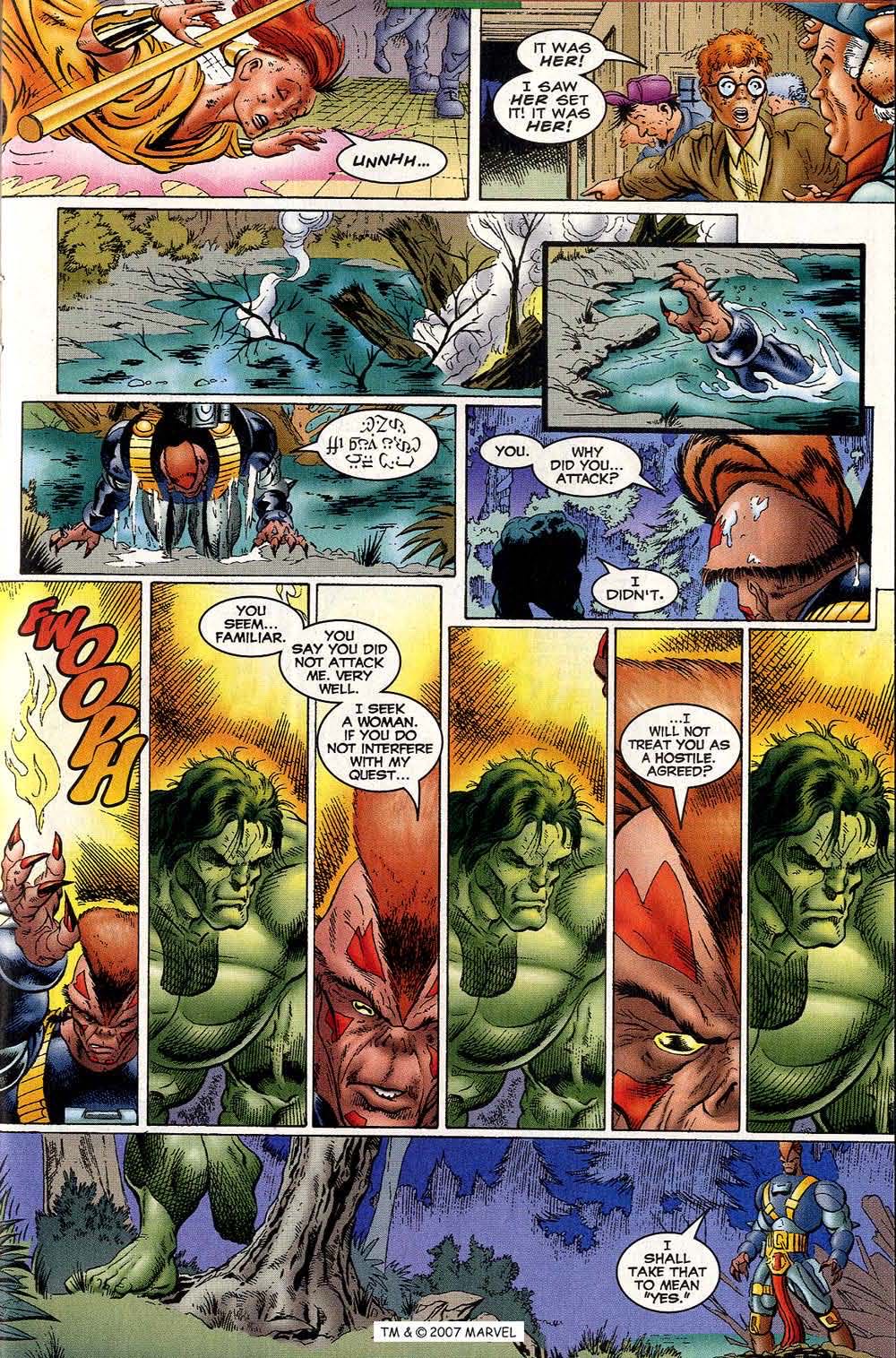 The Incredible Hulk - Marvel Comics (443 - Jul 1996) comic book collectible [Barcode 759606047451] - Main Image 4