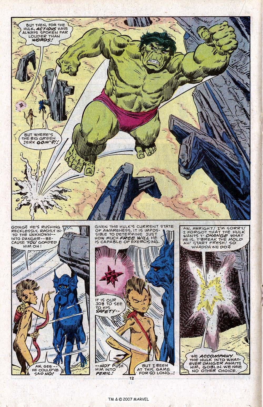 The Incredible Hulk 309 - Marvel Comics (309 - Jul 1985) comic book collectible [Barcode 9780785107903] - Main Image 3