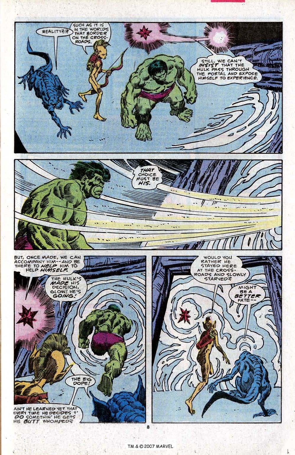 The Incredible Hulk 309 - Marvel Comics (309 - Jul 1985) comic book collectible [Barcode 9780785107903] - Main Image 4
