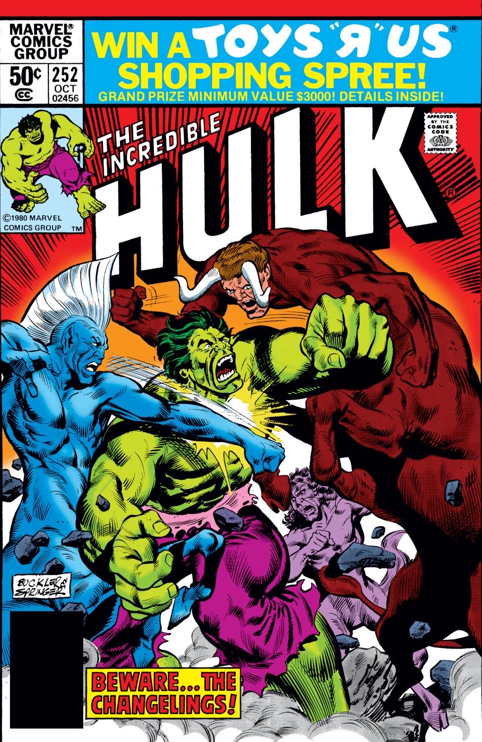 Incredible Hulk, The - Marvel Comics Group (252 - Oct 1980) comic book collectible [Barcode 9780785107903] - Main Image 4