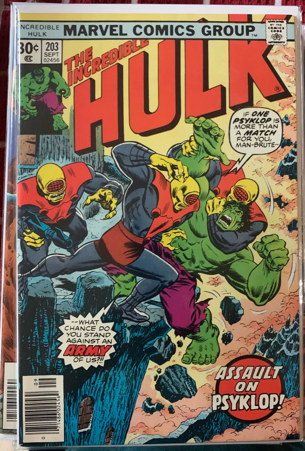 The Incredible Hulk - Marvel Comics Group (203 - Sep 1976) comic book collectible [Barcode 9780785107903] - Main Image 4
