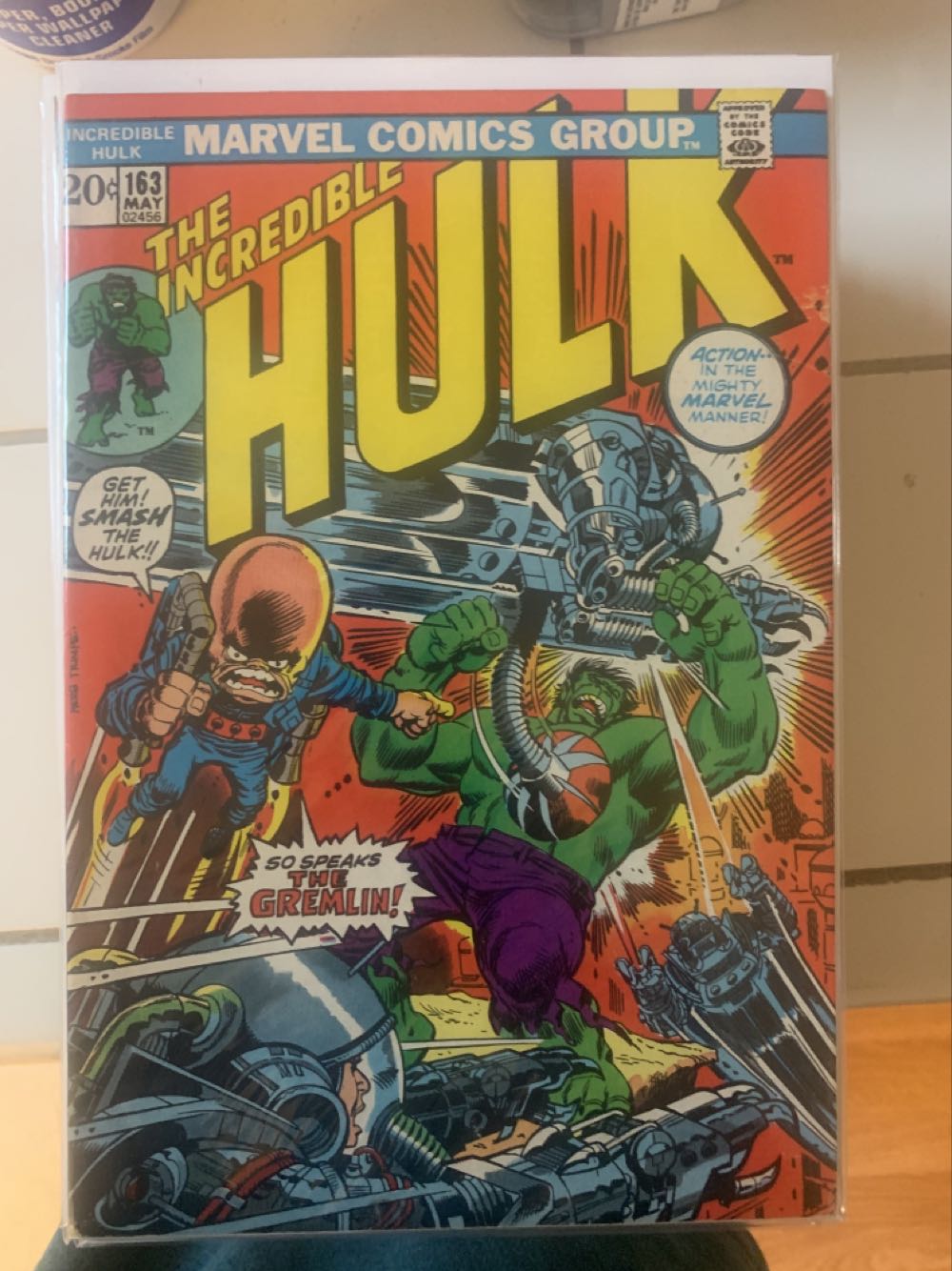 Incredible Hulk, The - Marvel Comics Group (163 - May 1973) comic book collectible [Barcode 759606047451] - Main Image 3