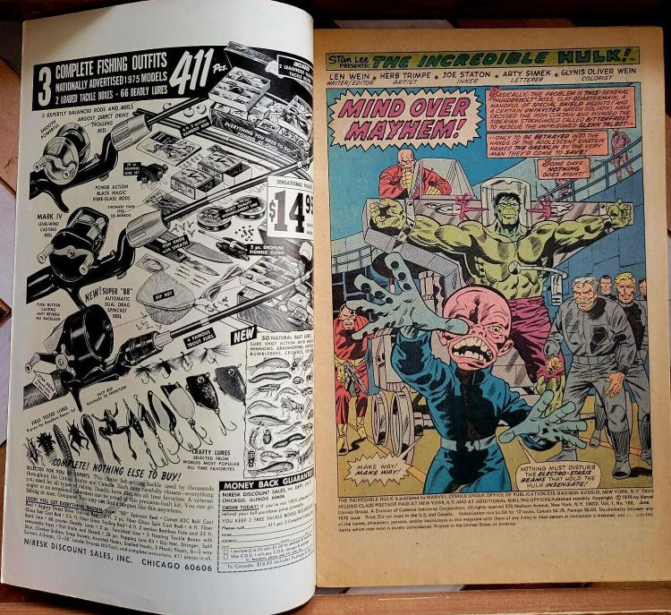 Incredible Hulk, The - Marvel Comics Group (188 - Jun 1975) comic book collectible [Barcode 9780785107903] - Main Image 3