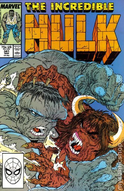 Incredible Hulk, The - Marvel Comics (341 - Mar 1988) comic book collectible - Main Image 1