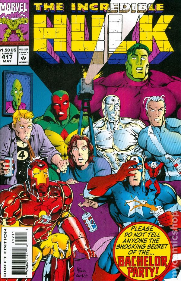 The Incredible Hulk - Marvel Comics (417 - May 1994) comic book collectible [Barcode 759606066377] - Main Image 1