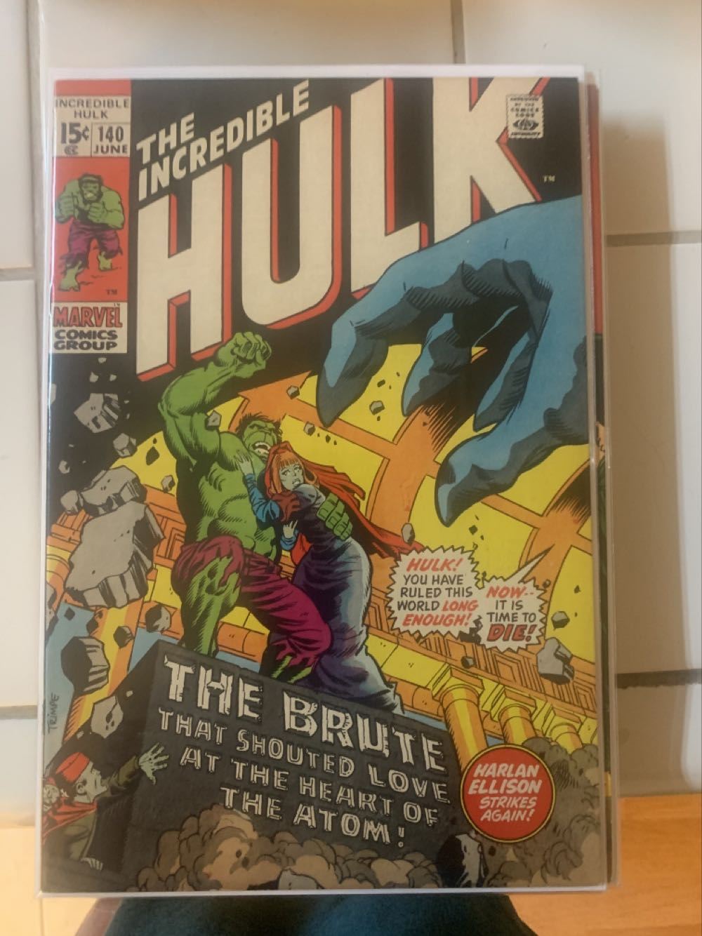 Incredible Hulk, The - Marvel Comics Group (140 - Jun 1971) comic book collectible - Main Image 2