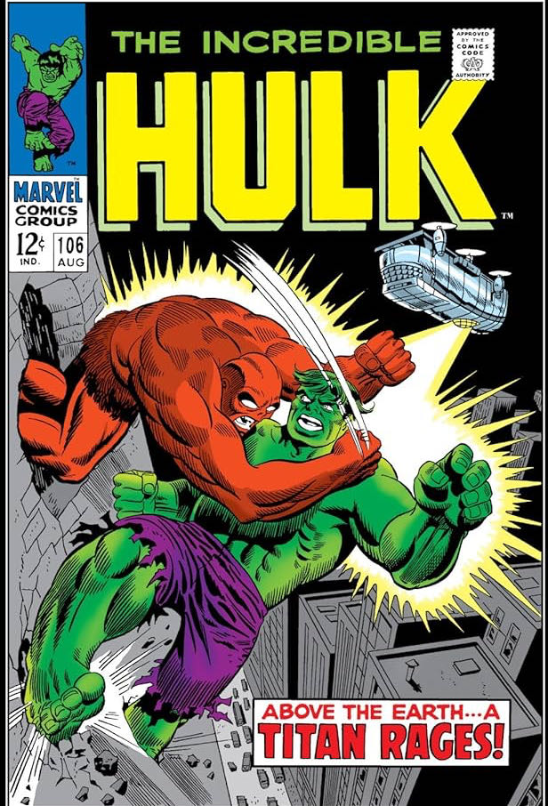 The Incredible Hulk - Olympia Publications Inc. (106 - Aug 1968) comic book collectible - Main Image 3