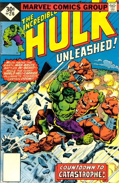 The Incredible Hulk - Marvel (216 - Oct 1977) comic book collectible - Main Image 1