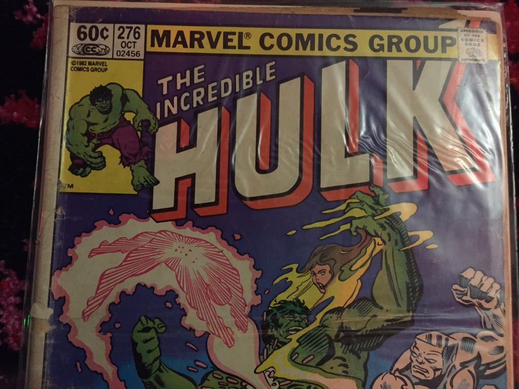 Incredible Hulk, The - Marvel Comics Group (276 - Oct 1982) comic book collectible [Barcode 000000000] - Main Image 2