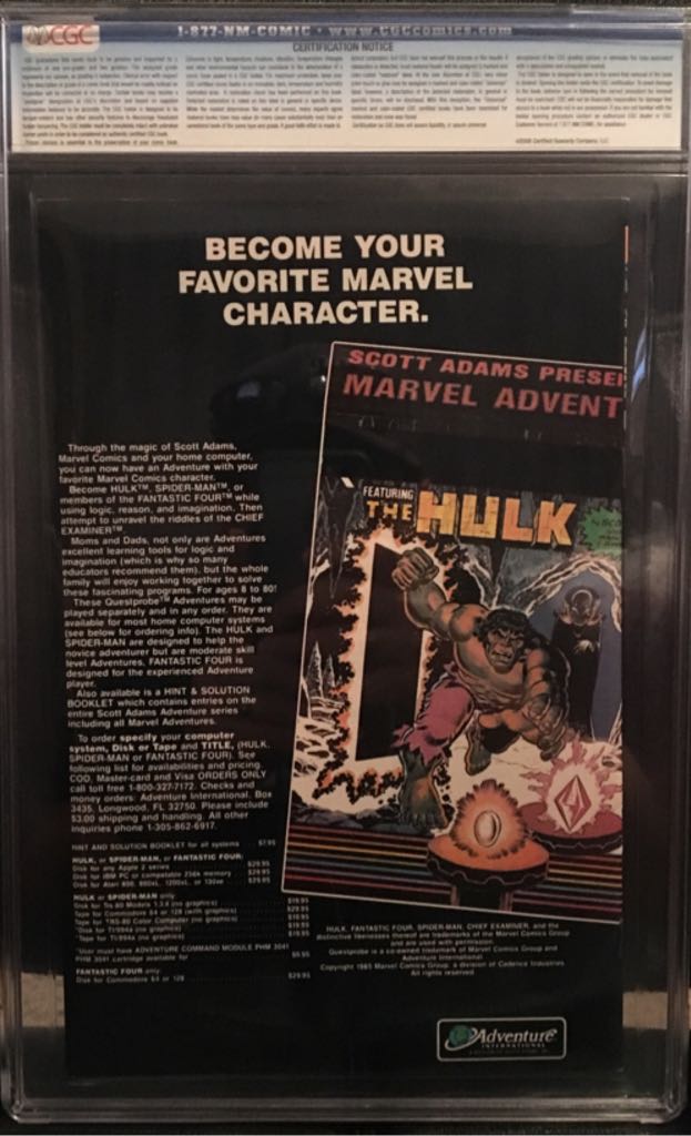 Incredible Hulk, The - Marvel Comics (317 - Mar 1986) comic book collectible [Barcode 000000000] - Main Image 2