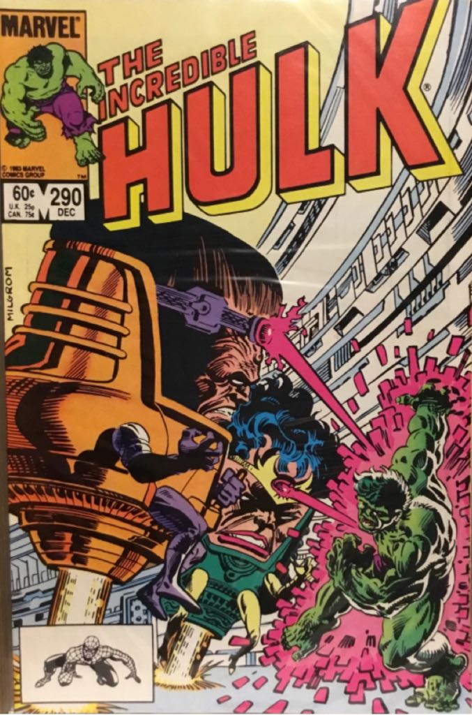 The Incredible Hulk (Vol. 1) - Marvel Comics Group (290 - Dec 1983) comic book collectible [Barcode 071486024569] - Main Image 2