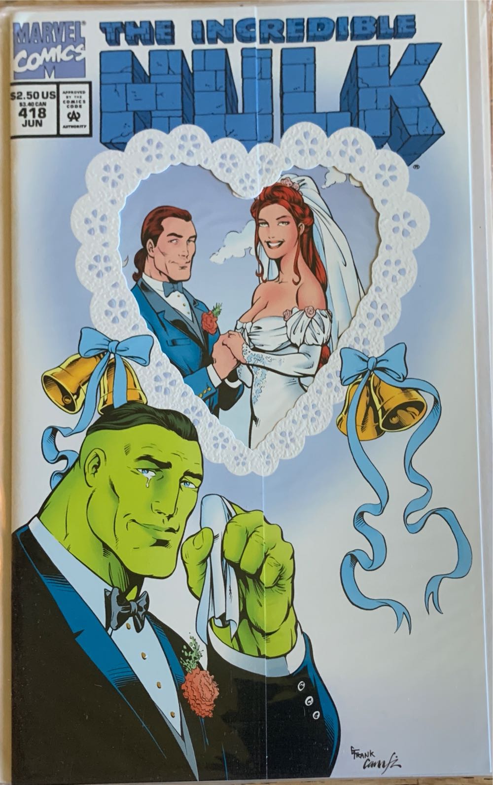 Incredible Hulk - Marvel (418 - Jun 1994) comic book collectible - Main Image 2