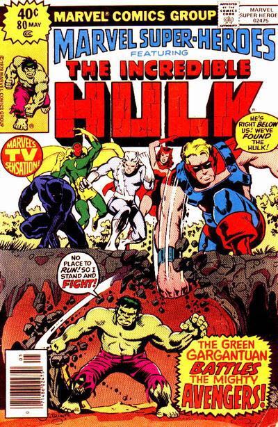 Marvel Super-Heroes Featuring The Incredible Hulk #80 - Marvel Comics (80 - May 1979) comic book collectible [Barcode 071486024750] - Main Image 1