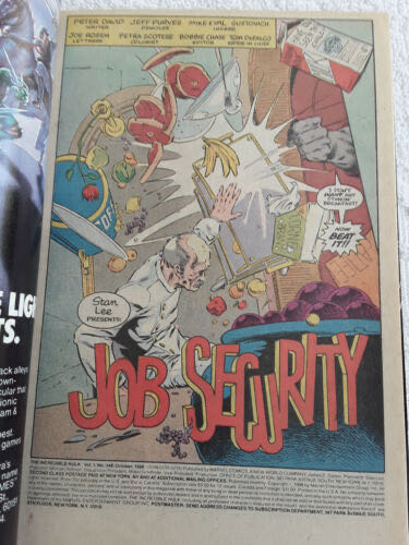 Incredible Hulk - Marvel (348 - Oct 1988) comic book collectible [Barcode 071486024569] - Main Image 4