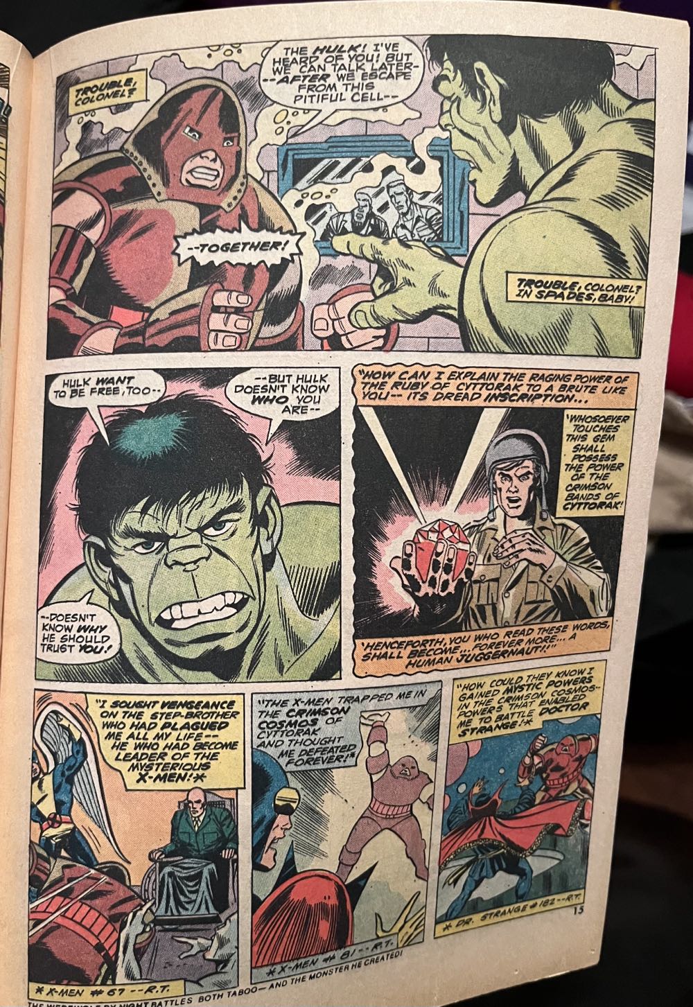 Incredible Hulk, The - Marvel Comics (172 - Feb 1974) comic book collectible - Main Image 3