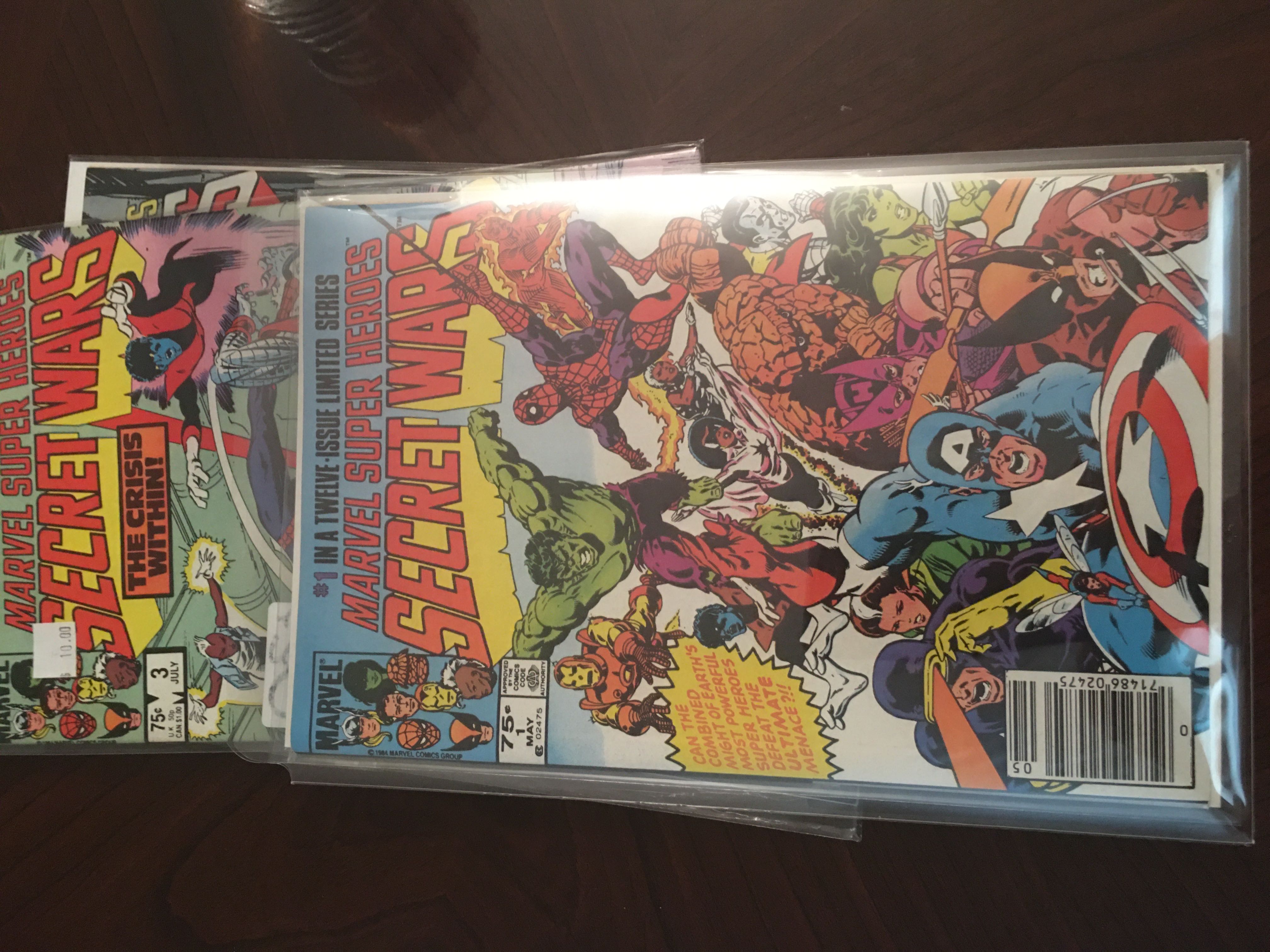 Secret Wars - Marvel Comics (1 - 05/1984) comic book collectible [Barcode 071486024750] - Main Image 4