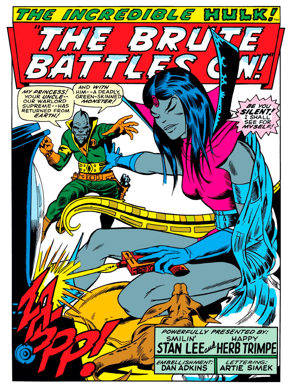 Incredible Hulk, The - Marvel Comics Group (112 - Feb 1969) comic book collectible - Main Image 4