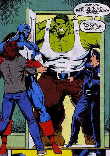 The Incredible Hulk (Vol. 1) - Marvel Comics (406 - Jun 1993) comic book collectible - Main Image 4