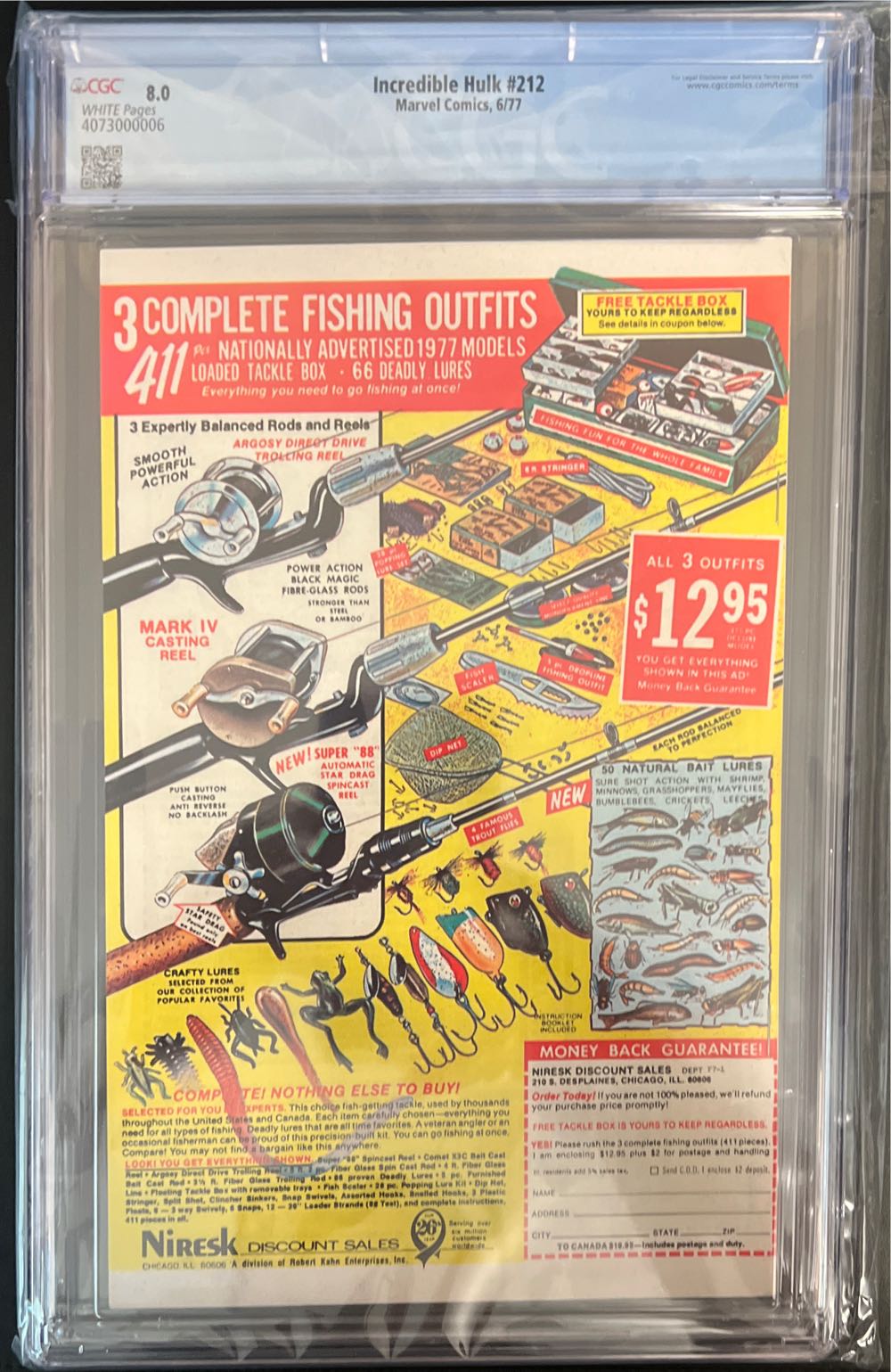 The Incredible Hulk - Mavel Comics Group (212 - Jun 1977) comic book collectible [Barcode 07148602456906] - Main Image 2