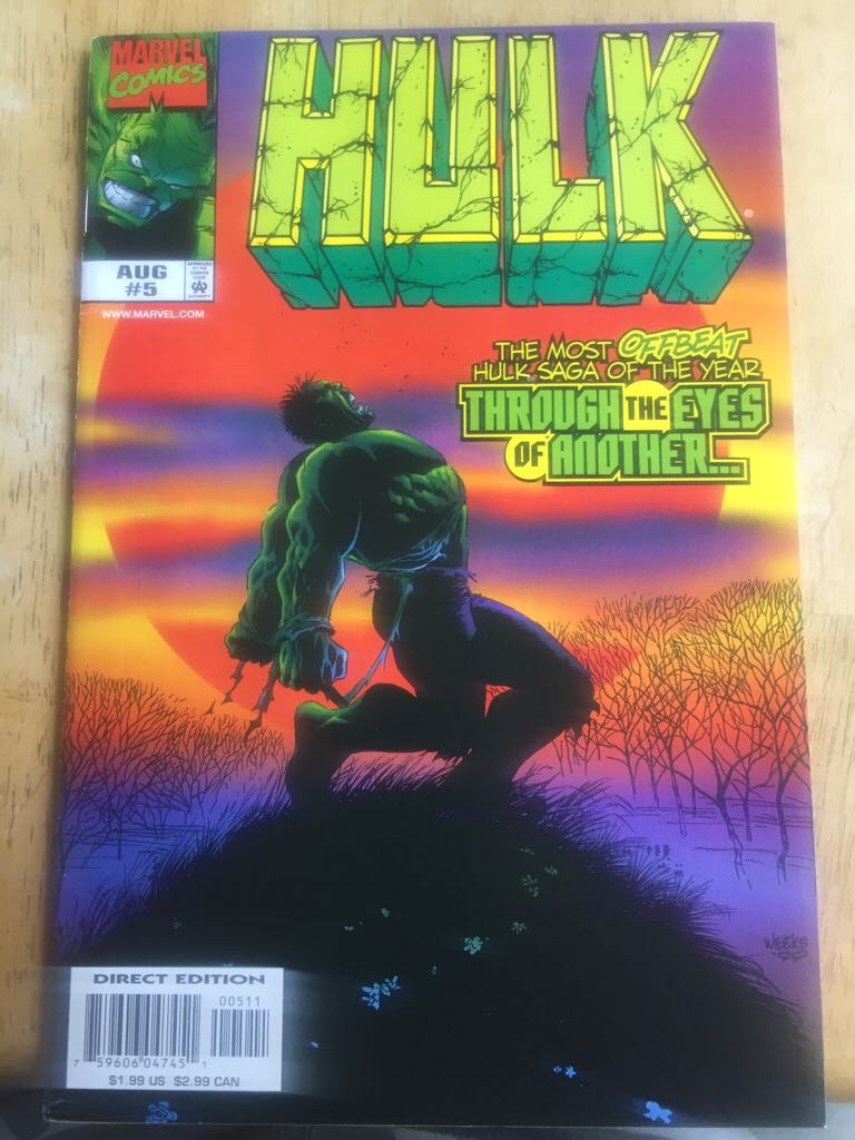 Incredible Hulk  #479   [Vol. 2  #5] - Marvel (5 - Aug 1999) comic book collectible [Barcode 75960604745100511] - Main Image 1