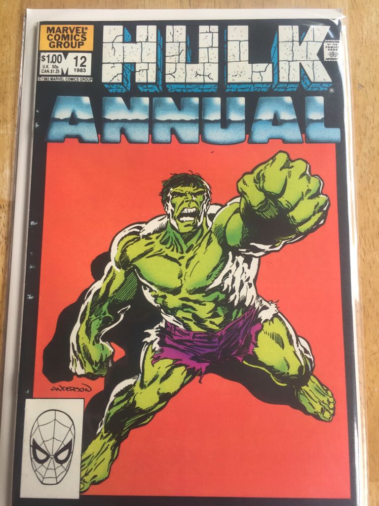 The Incredible Hulk (Vol. 1) Annual - Marvel Comics Group (12 - Jan 1983) comic book collectible - Main Image 1
