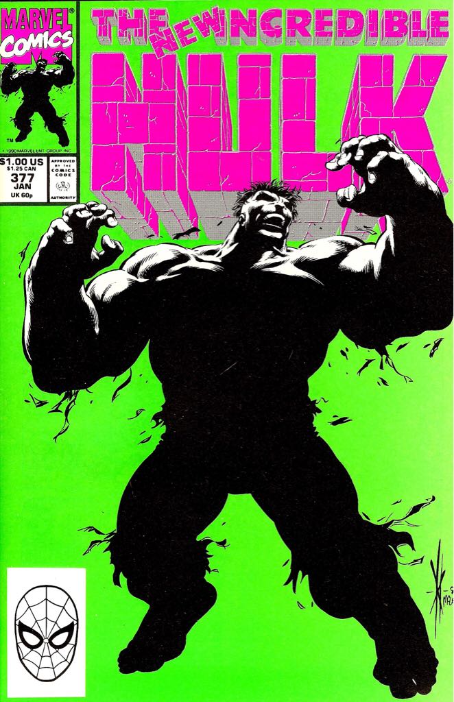 Incredible Hulk - Marvel Comics Group (377 - Jan 1991) comic book collectible - Main Image 1