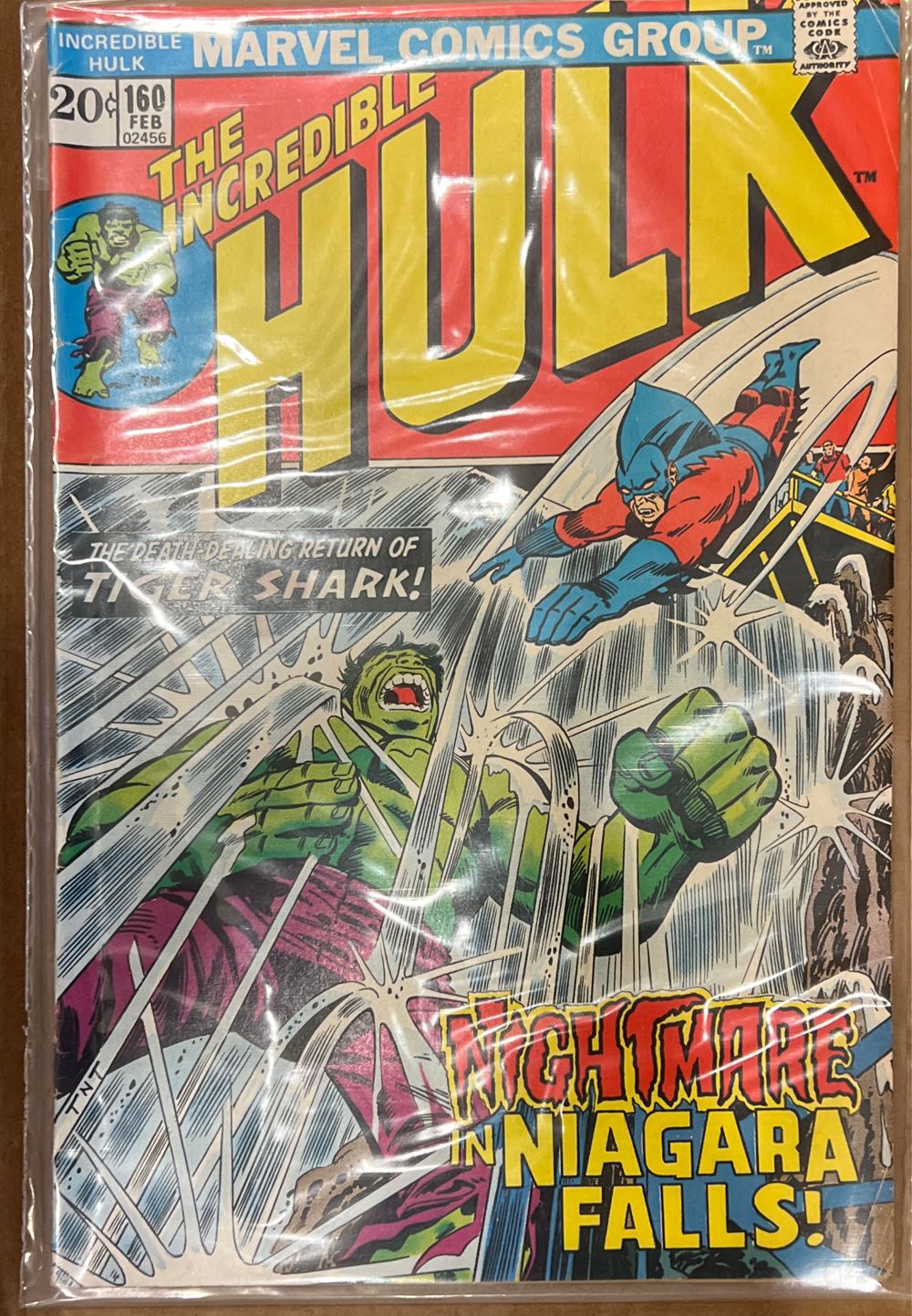 The Incredible Hulk - Marvel Comics Group (160 - Feb 1973) comic book collectible - Main Image 3