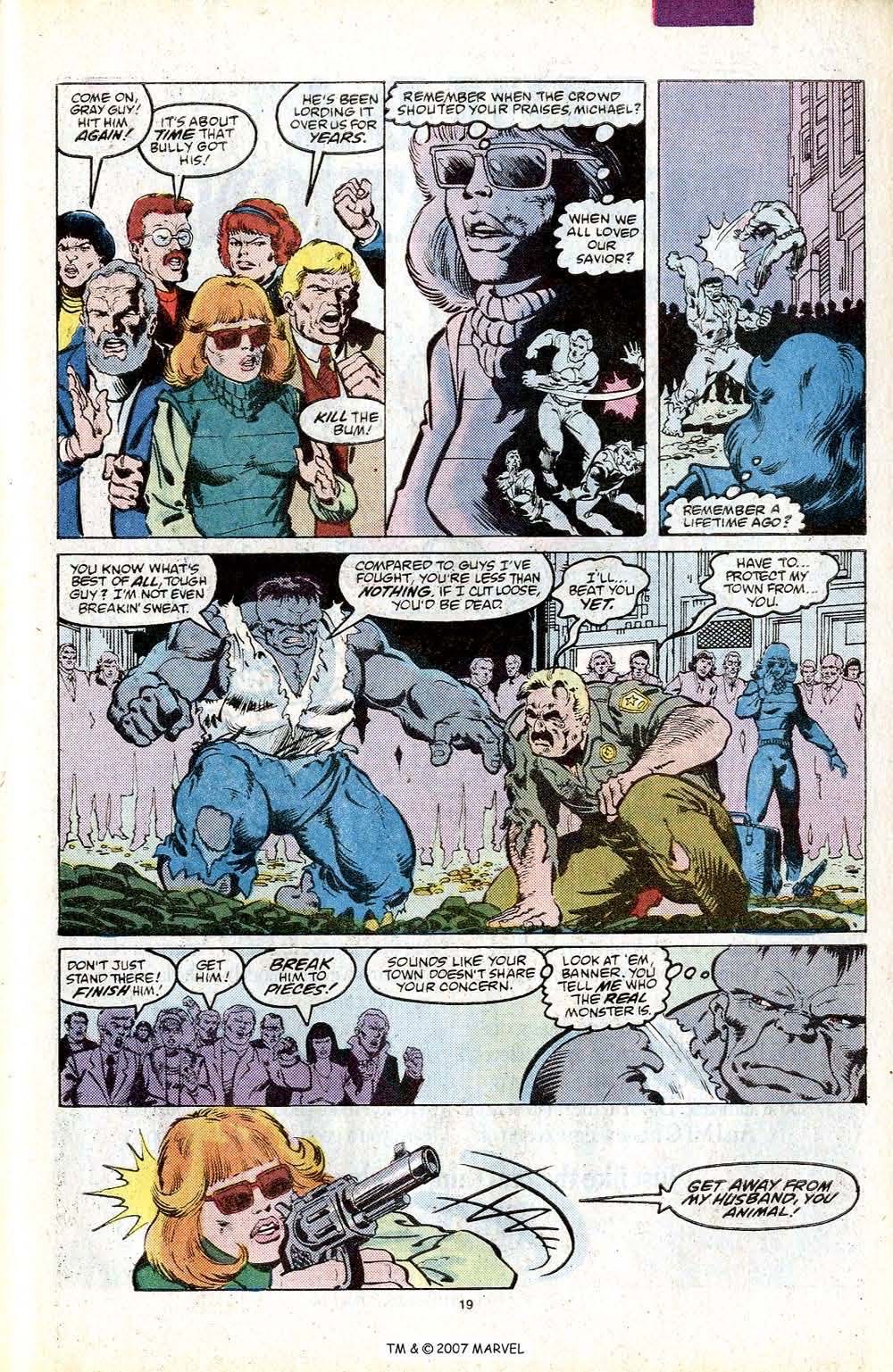 Incredible Hulk, The - Marvel Comics (333 - Jul 1987) comic book collectible - Main Image 4